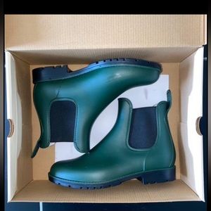St. Johns Bay Fleece Lined Green Boots